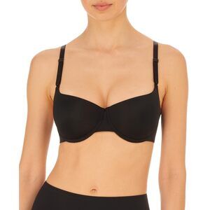 Natori Women's Liquid Convertible Balconette Push-Up Bra 727326, Black, 36DDD